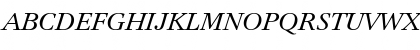 Download Iridium LT Regular Italic Font