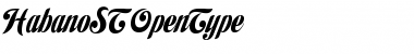 Download HabanoST Font Download HabanoST Font