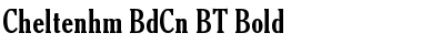Download Cheltenhm BdCn BT Bold Font