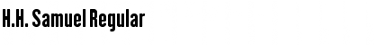 Download H.H. Samuel Font Download H.H. Samuel Font