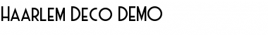 Download Haarlem Deco DEMO Font Download Haarlem Deco DEMO Font