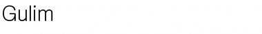 Download Gulim Font