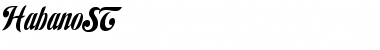 Download HabanoST Font Download HabanoST Font