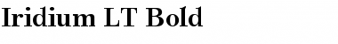 Download Iridium LT Regular Bold Font