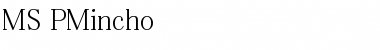 Download MS PMincho Font