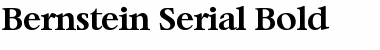 Download Bernstein-Serial Bold Font